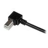StarTech.com Kabel USB do zásuvky IC Vnější, A: USB typu A, 3 m Vnější, Černá, B: USB B