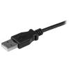 StarTech.com Kabel USB do zásuvky IC Vnější, A: USB typu A, 500 mm Vnější, Černá, B: Micro USB typ B