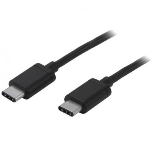 StarTech.com Kabel USB do zásuvky IC Vnější, A: USB typu C, 2 m Vnější, Černá, B: USB typu C