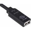 StarTech.com Kabel USB do zásuvky IC Vnější, A: USB typu A, 10 m Vnitřní, Černá, B: USB typu A