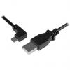 StarTech.com Kabel USB do zásuvky IC Vnější, A: USB typu A, 1 m Vnější, Černá, B: Micro USB typ B