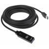 StarTech.com Kabel USB Vnější, řada: USB, A: USB typu A, 5 m Vnitřní, Černá, B: USB typu A