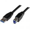StarTech.com Kabel USB do zásuvky IC Vnější, A: USB typu A, 1 m Vnější, Modrá, B: USB B