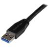 StarTech.com Kabel USB do zásuvky IC Vnější, A: USB typu A, 1 m Vnější, Modrá, B: USB B