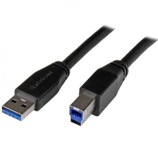 StarTech.com Kabel USB do zásuvky IC Vnější, A: USB typu A, 1 m Vnější, Modrá, B: USB B