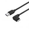 StarTech.com Kabel USB do zásuvky IC Vnější, A: USB typu A, 2 m Vnější, Černá, B: Micro USB typ B