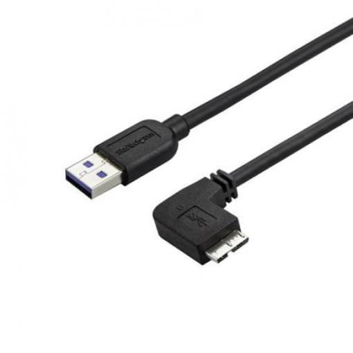 StarTech.com Kabel USB do zásuvky IC Vnější, A: USB typu A, 2 m Vnější, Černá, B: Micro USB typ B