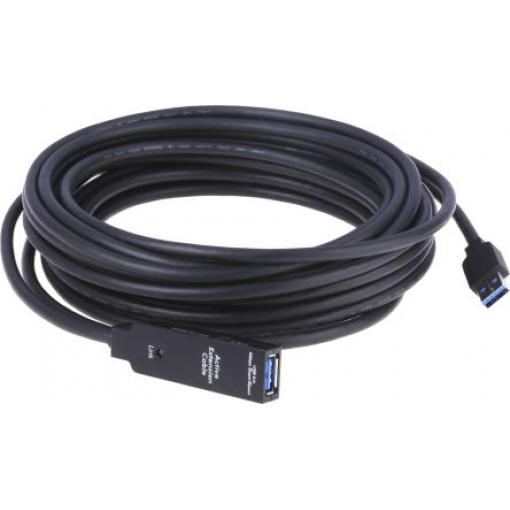 StarTech.com Kabel USB do zásuvky IC Vnější, A: USB typu A, 10 m Vnitřní, Černá, B: USB typu A