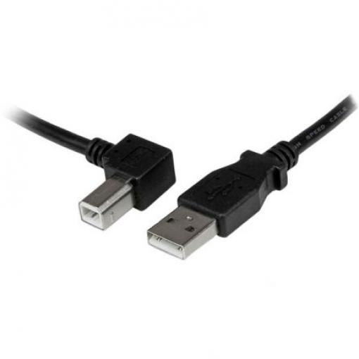 StarTech.com Kabel USB do zásuvky IC Vnější, A: USB typu A, 2 m Vnější, Černá, B: USB B