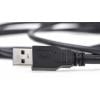 StarTech.com Kabel USB do zásuvky IC Vnější, A: USB typu A, 3 m Vnější, Černá, B: USB typu A