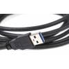 StarTech.com Kabel USB do zásuvky IC Vnější, A: USB typu A, 3 m Vnější, Černá, B: USB typu A