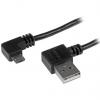 StarTech.com Kabel USB do zásuvky IC Vnější, A: USB typu A, 2 m Vnější, Černá, B: Micro USB typ B