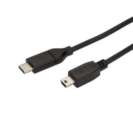 StarTech.com Kabel USB do zásuvky IC Vnější, A: USB typu C, 2 m Vnější, Černá, B: Micro USB typ B