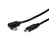 StarTech.com Kabel USB do zásuvky IC Vnější, A: USB typu C, 1 m Vnější, Černá, B: USB typu C