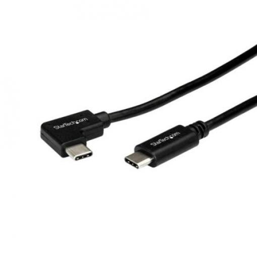 StarTech.com Kabel USB do zásuvky IC Vnější, A: USB typu C, 1 m Vnější, Černá, B: USB typu C