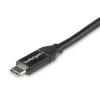 StarTech.com Kabel USB do zásuvky IC Vnější, A: USB typu C, 500 mm Vnější, Černá, B: USB typu C