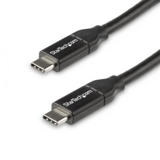 StarTech.com Kabel USB do zásuvky IC Vnější, A: USB typu C, 500 mm Vnější, Černá, B: USB typu C