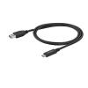 StarTech.com Kabel USB do zásuvky IC Vnější, A: USB typu A, 1 m Vnější, Černá, B: USB typu C