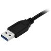 StarTech.com Kabel USB do zásuvky IC Vnější, A: USB typu A, 1 m Vnější, Černá, B: USB typu C