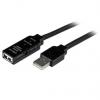 StarTech.com Kabel USB do zásuvky IC Vnější, A: USB typu A, 15 m Vnitřní, Černá, B: USB typu A