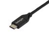 StarTech.com Kabel USB do zásuvky IC Vnější, A: USB typu C, 3 m Vnější, Černá, B: USB typu C