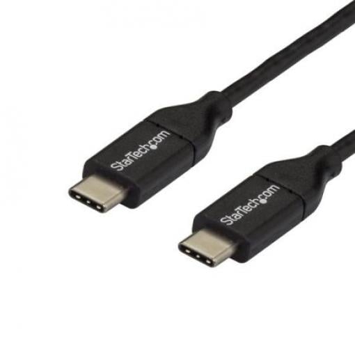 StarTech.com Kabel USB do zásuvky IC Vnější, A: USB typu C, 3 m Vnější, Černá, B: USB typu C