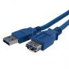 StarTech.com Kabel USB do zásuvky IC Vnější, A: USB typu A, 1 m Vnitřní, Modrá, B: USB typu A