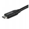 StarTech.com Kabel USB do zásuvky IC Vnější, A: USB typu C, 1 m Vnější, Černá, B: USB typu C