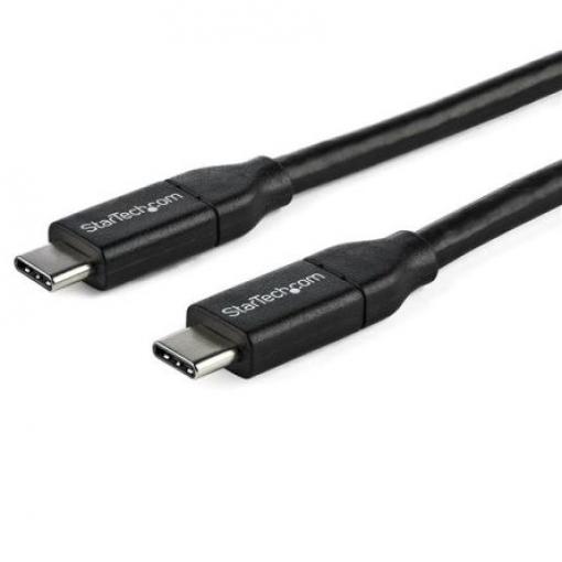 StarTech.com Kabel USB do zásuvky IC Vnější, A: USB typu C, 1 m Vnější, Černá, B: USB typu C