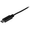 StarTech.com Kabel USB do zásuvky IC Vnější, A: USB typu C, 500 mm Vnější, Černá, B: Micro USB typ B