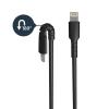 StarTech.com Kabel USB do zásuvky IC Vnější, A: USB typu A, 1 m Vnější, Černá, B: Lightning