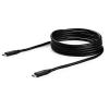 StarTech.com Kabel USB do zásuvky IC Vnější, A: USB typu C, 2 m Vnější, Černá, B: USB typu C