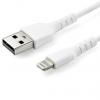 Kabel Lightning, 2m, Bílá