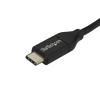 StarTech.com Kabel USB do zásuvky IC Vnější, A: USB typu C, 2 m Vnější, Černá, B: Micro USB typ B