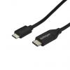 StarTech.com Kabel USB do zásuvky IC Vnější, A: USB typu C, 2 m Vnější, Černá, B: Micro USB typ B
