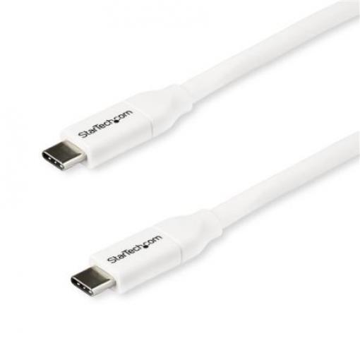 StarTech.com Kabel USB do zásuvky IC Vnější, A: USB typu C, 2 m Vnější, Bílá, B: USB typu C