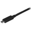 StarTech.com Kabel USB do zásuvky IC Vnější, A: USB typu C, 1 m Vnější, Černá, B: USB typu C