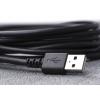 StarTech.com Kabel USB do zásuvky IC Vnější, A: USB typu A, 3 m Vnější, Černá, B: Lightning