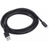 StarTech.com Kabel USB do zásuvky IC Vnější, A: USB typu A, 3 m Vnější, Černá, B: Lightning