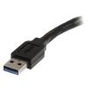 StarTech.com Kabel USB do zásuvky IC Vnější, A: USB typu A, 3 m Vnitřní, Černá, B: USB typu A