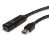 StarTech.com Kabel USB do zásuvky IC Vnější, A: USB typu A, 3 m Vnitřní, Černá, B: USB typu A