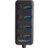 Rozbočovač USB HB30A4AIB, standard: USB 3.0 USB, počet portů USB: 4 Sběrnice USB 34.9 mm StarTech.com 19 mm 34.9 mm