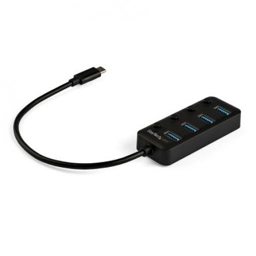 Rozbočovač USB HB30C4AIB, standard: USB 3.0 USB, počet portů USB: 4 Sběrnice USB 34.9 mm StarTech.com 19 mm 34.9 mm