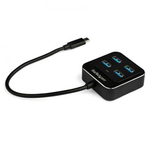 Rozbočovač USB HB31C4AB, standard: USB 3.1 USB, počet portů USB: 4 Sběrnice USB 15.8 mm StarTech.com 17 mm 15.8 mm