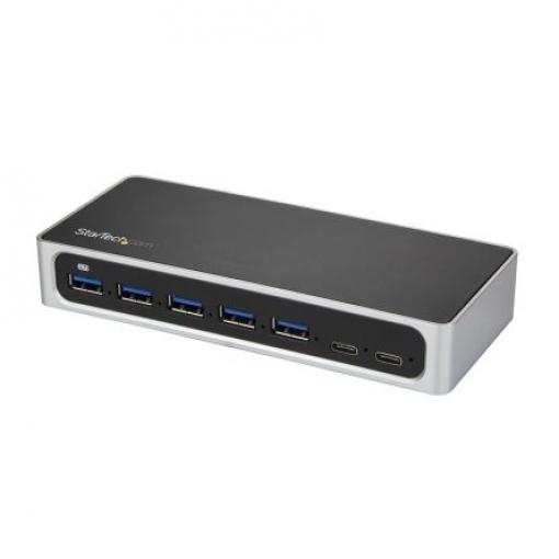 Rozbočovač USB HB30C5A2CSC, standard: USB 3.0, počet portů USB: 7 AC adaptér 65 mm StarTech.com 24 mm 65 mm
