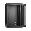 StarTech.com Serverový rack Černá 18 U, Hliník s Otočný rámem 1 mm 48 mm