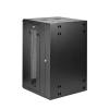 StarTech.com Serverový rack Černá 18 U, Hliník s Otočný rámem 1 mm 48 mm
