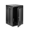 StarTech.com Serverový rack Černá 18 U, Hliník s Otočný rámem 1 mm 48 mm
