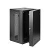 StarTech.com Serverový rack Černá 18 U, Hliník s Otočný rámem 1 mm 48 mm