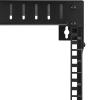 StarTech.com Serverový rack, řada: RK12WALL Černá 12 U, Ocel s 2 sloupky rámem 30.5 mm 641 mm 641 mm
